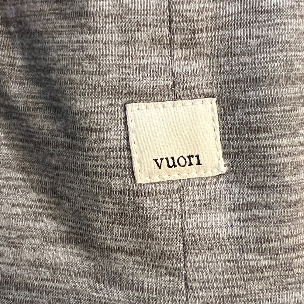 Vuori Lux At Ease Harem Style Pants Clay Heather Gray Medium View 6